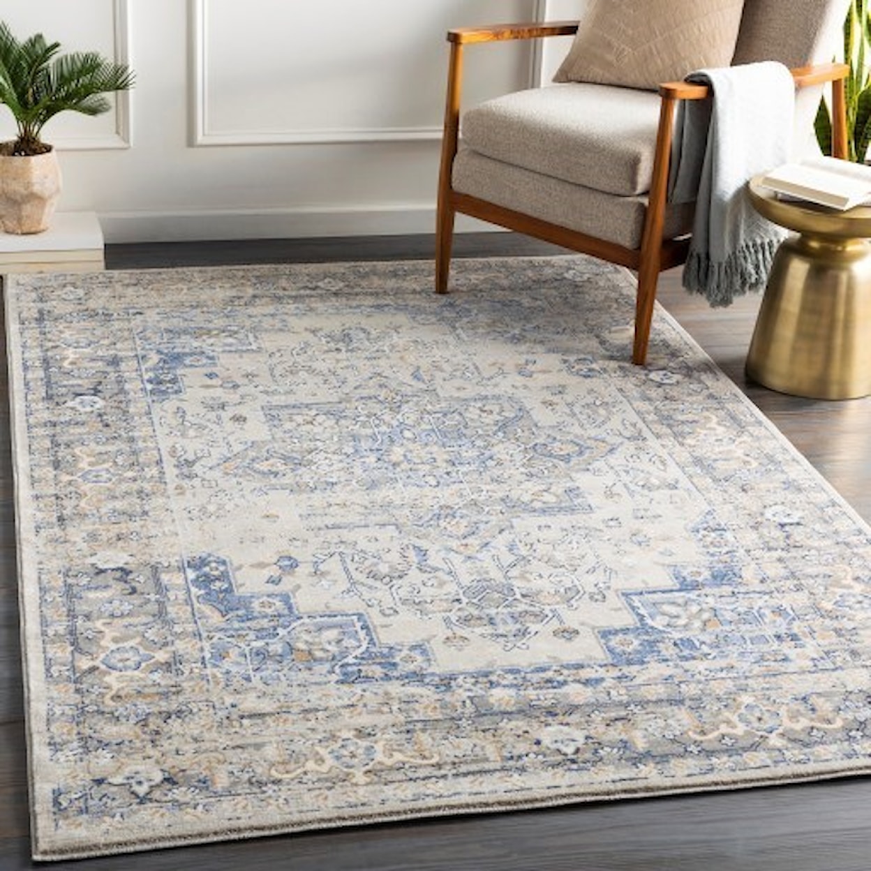 Surya Indigo 2' x 2'11" Rug