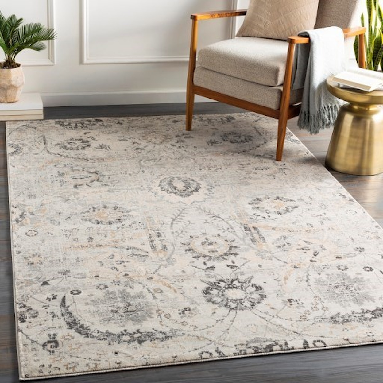 Surya Indigo 5'3" x 7'3" Rug