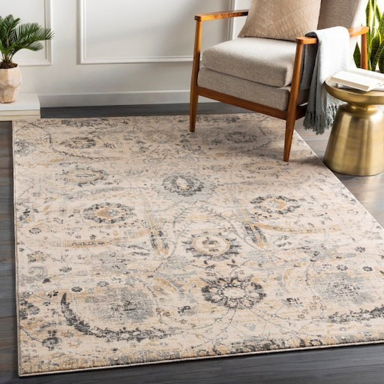 Surya Indigo 2' x 2'11" Rug