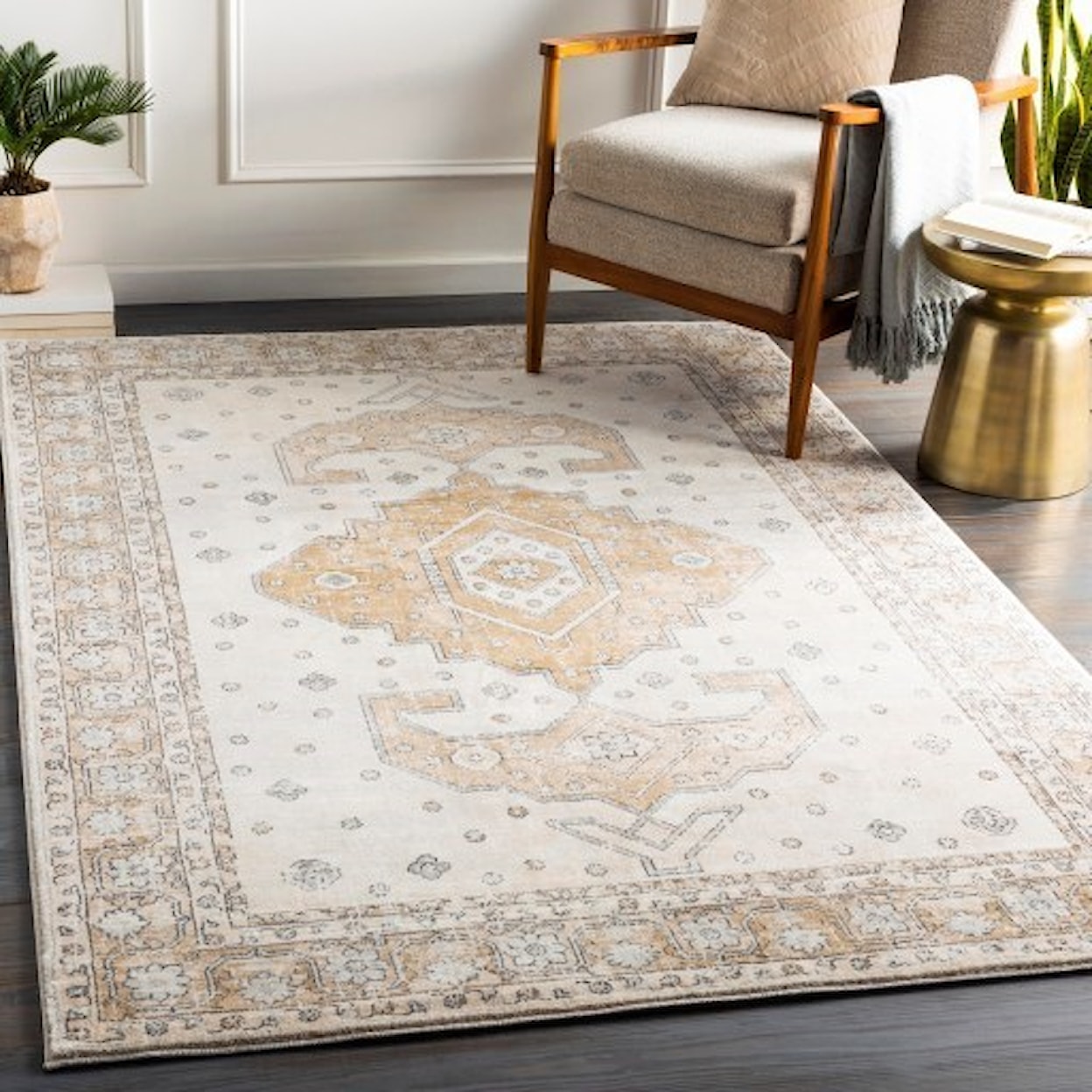 Surya Indigo 5'3" x 7'3" Rug