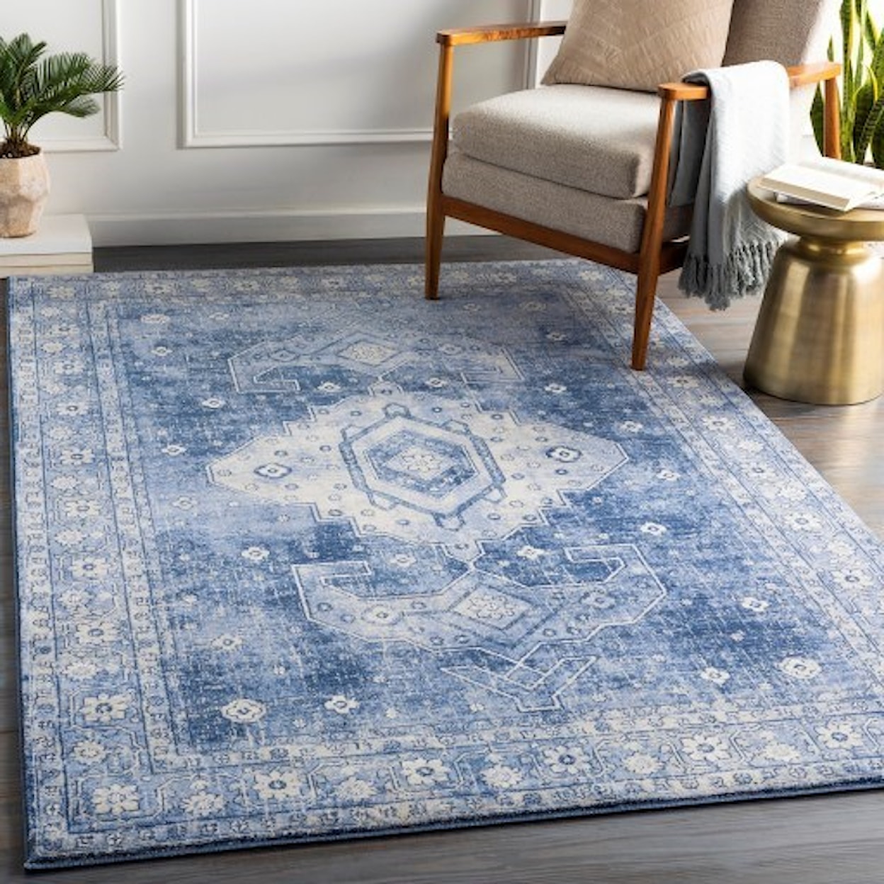 Surya Indigo 7'10" x 10'2" Rug