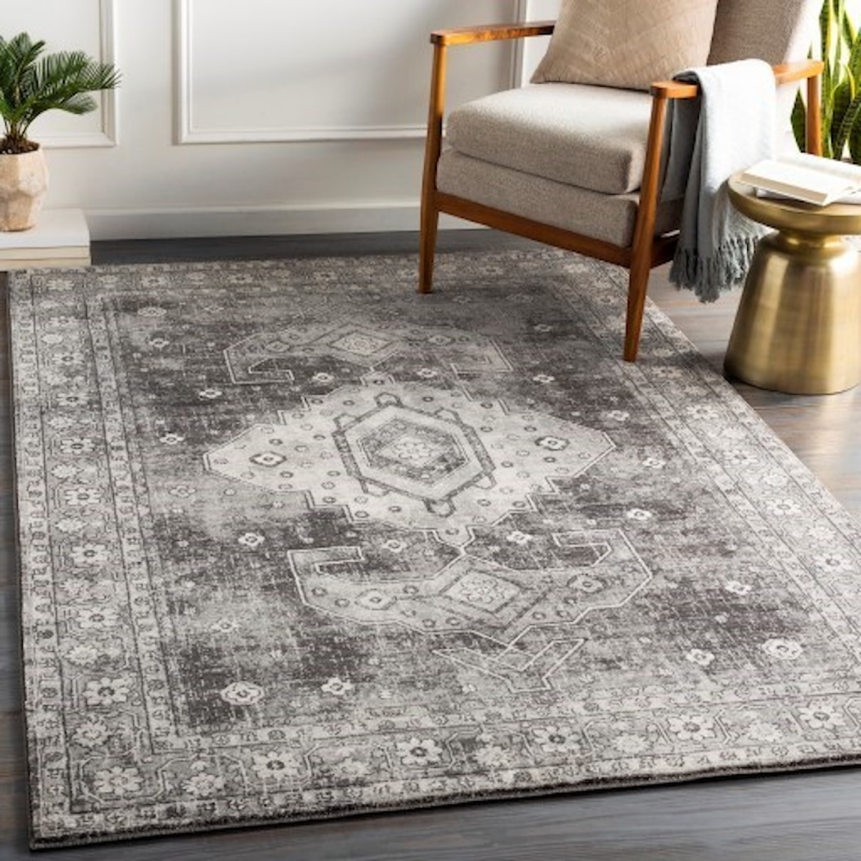 Surya Indigo 5'3" x 7'3" Rug