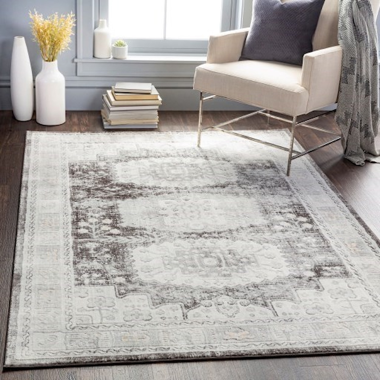 Surya Indigo 5'3" x 7'3" Rug