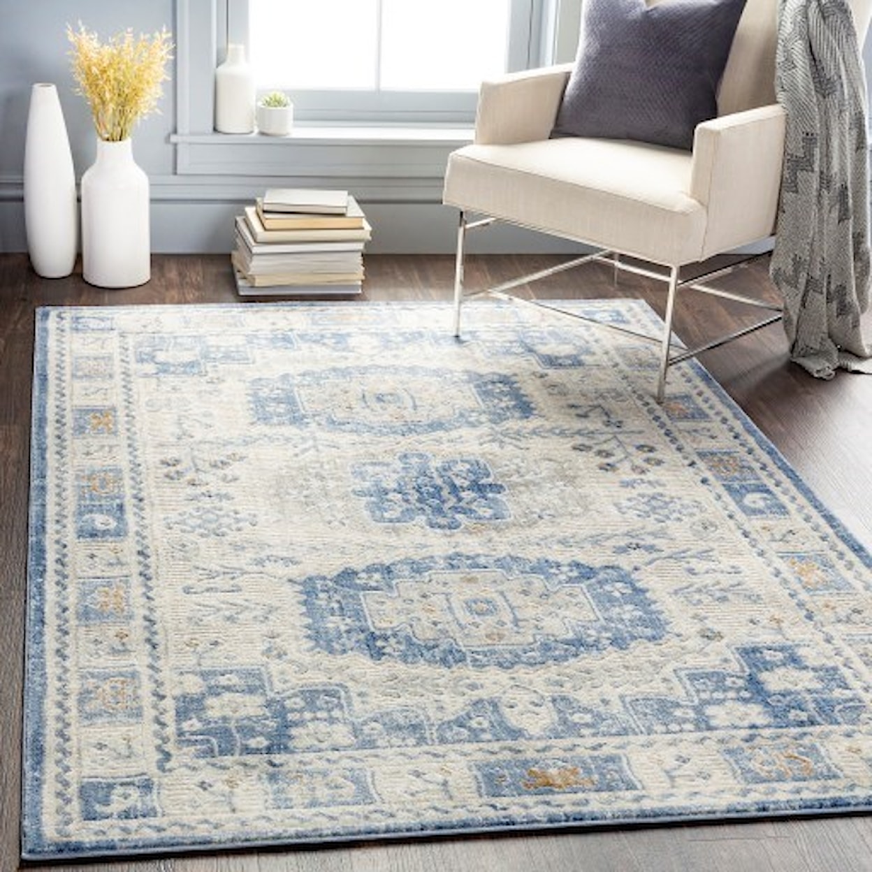 Surya Indigo 2' x 2'11" Rug