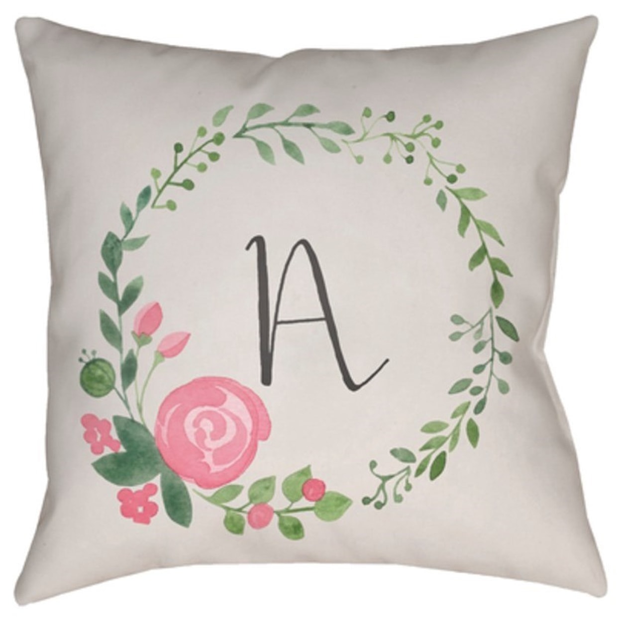 Surya Initials II Pillow