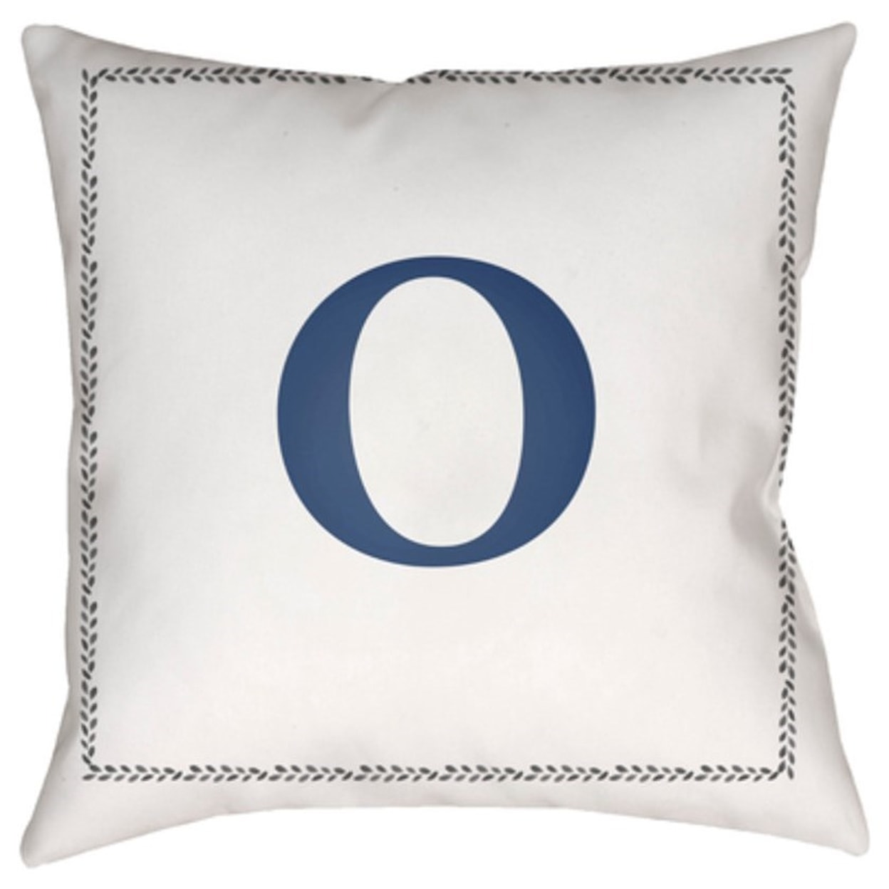 Surya Initials Pillow