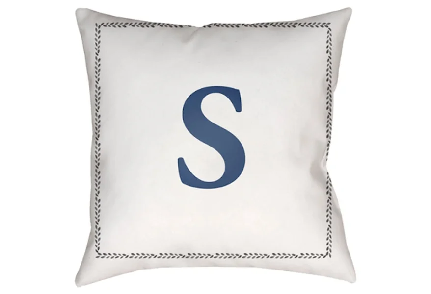 Initials Pillow by Ruby-Gordon Accents at Ruby Gordon Home