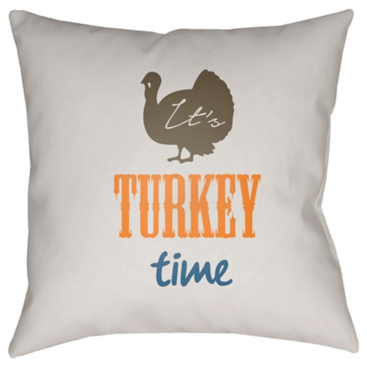 Surya Its Turkey Time Pillow