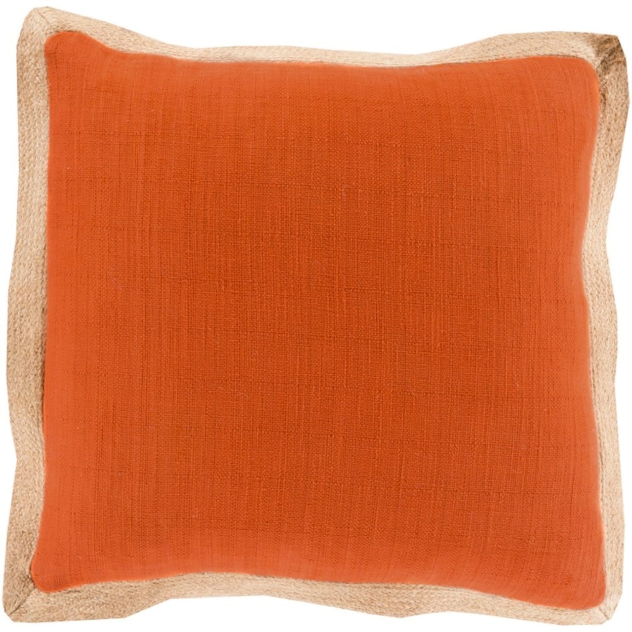 Surya Jute Flange Pillow