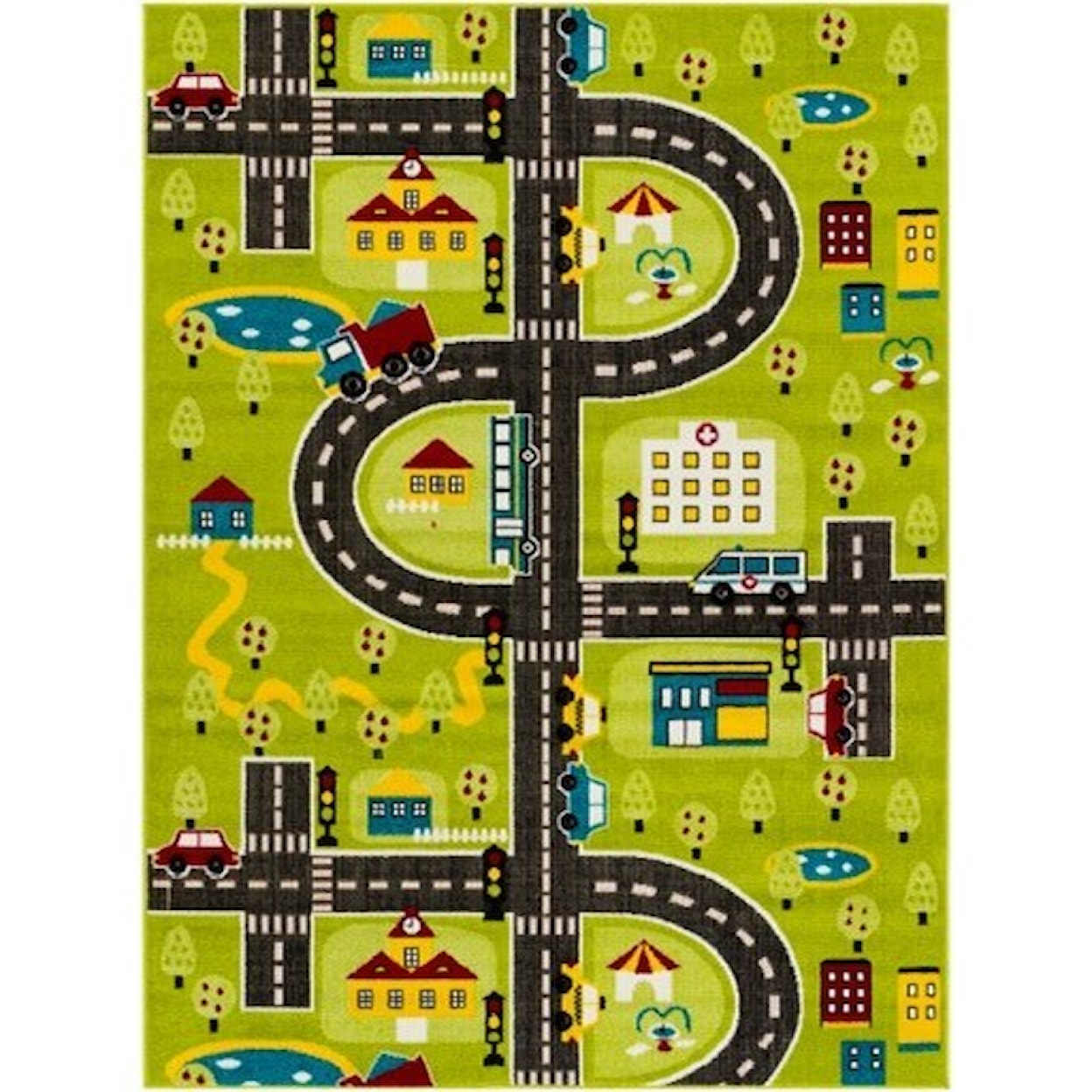 Surya Kindergarten 6'7" x 9' Rug