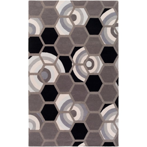 5' x 7'6" Rug
