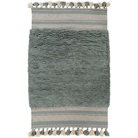 5' x 7'6" Rug