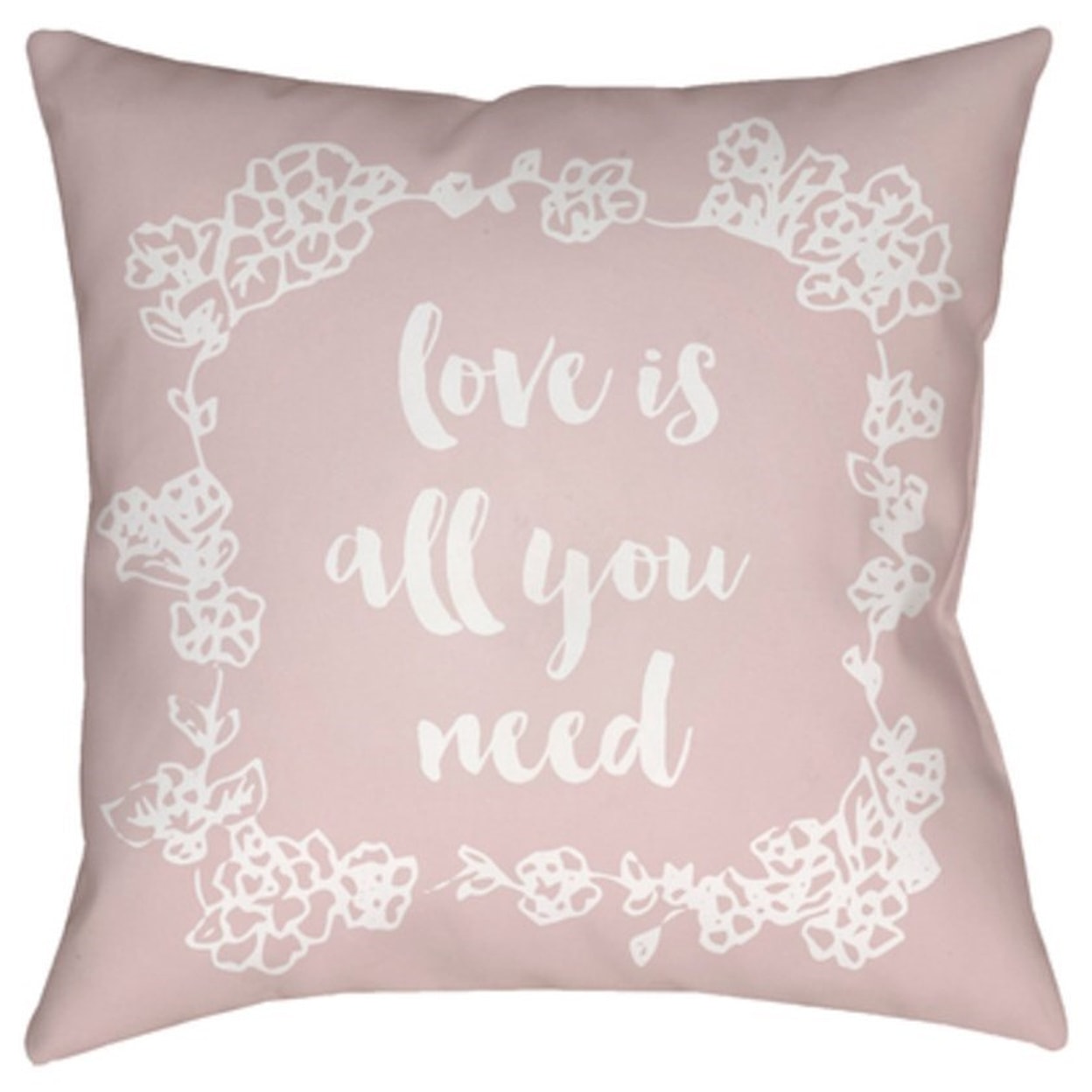 Surya Love All You Need Pillow