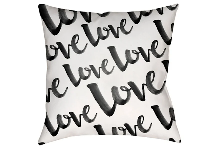 Love Pillow by Surya at Lagniappe Home Store