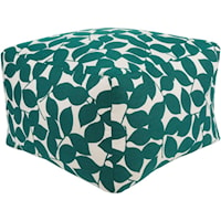 22 x 22 x 14 Cube Pouf