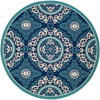 7'10" Round Rug