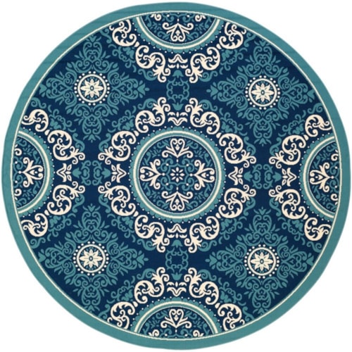 7'10" Round Rug