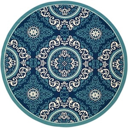 7'10" Round Rug