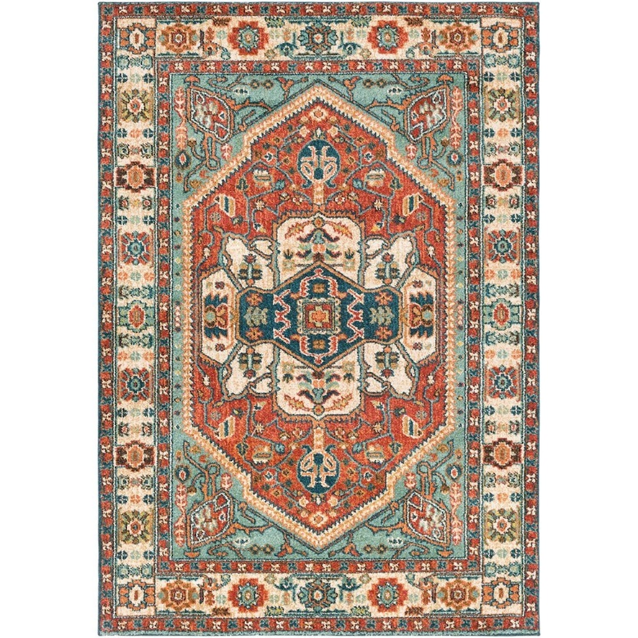 Surya Masala Market 2' 7" x 7' 3" Runner Rug