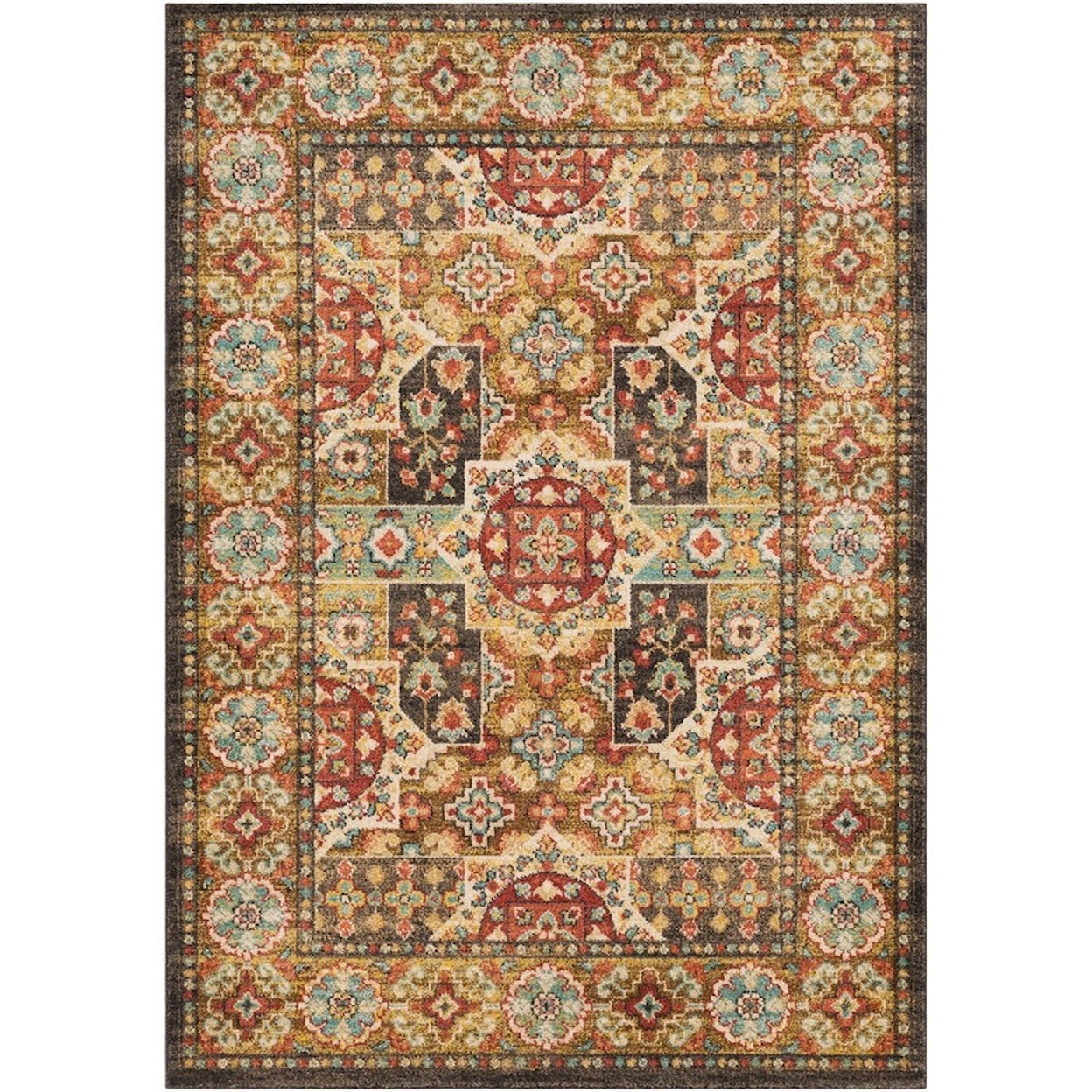 Surya Masala Market 2' 7" x 7' 3" Runner Rug