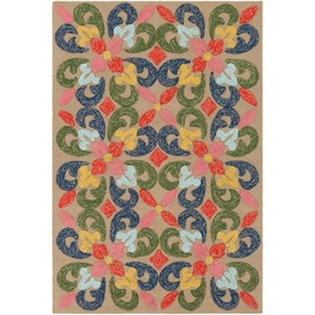 5' x 7'6" Rug