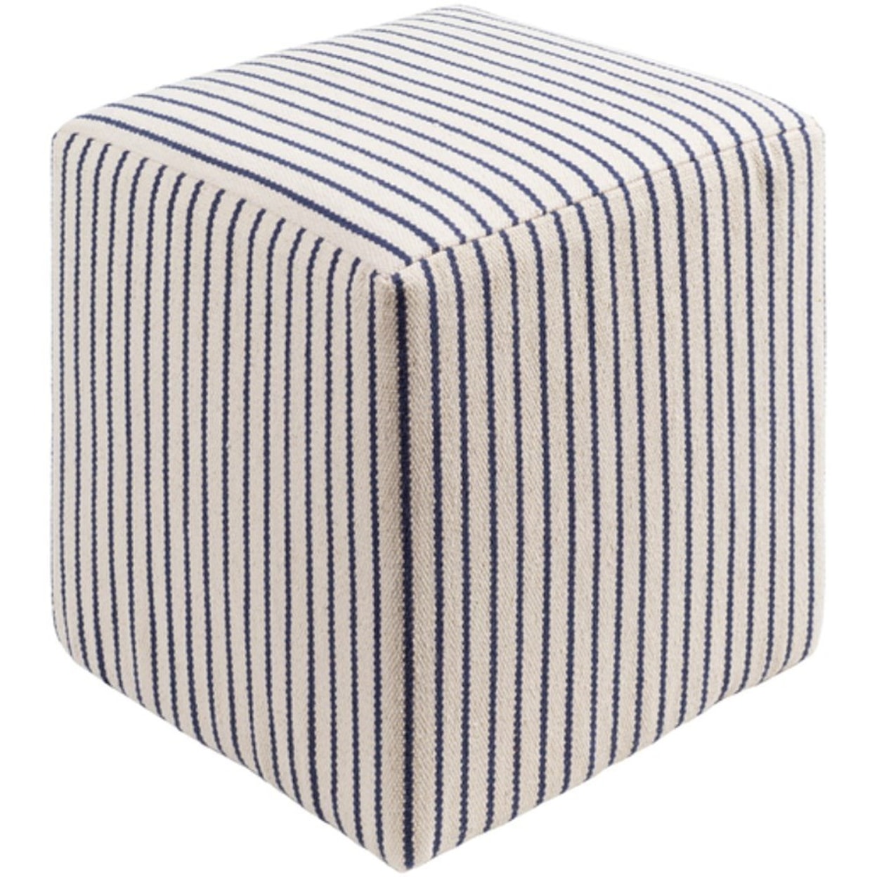 Surya Milford Cube Pouf