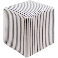 16 x 16 x 18 Cube Pouf