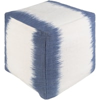 16 x 16 x 18 Cube Pouf