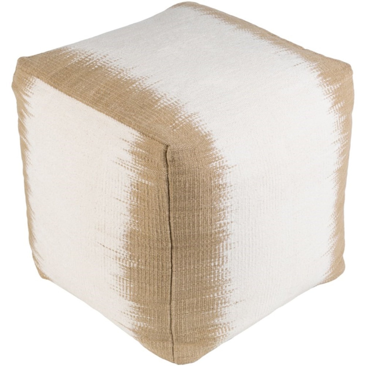 Surya Milford Cube Pouf