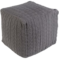 16 x 16 x 16 Cube Pouf