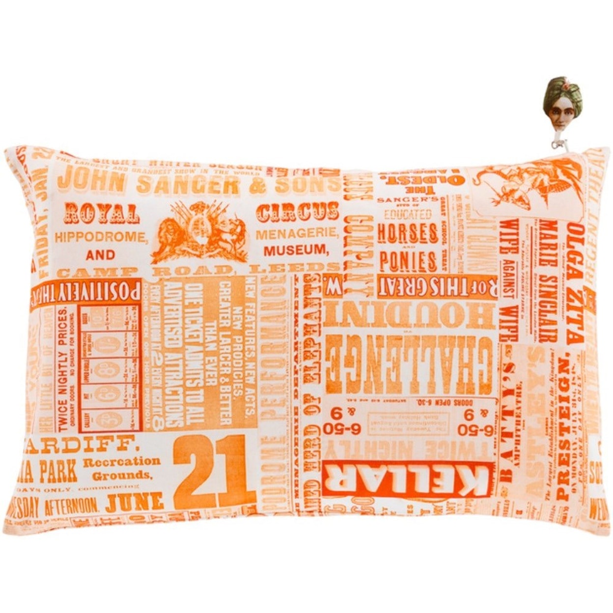 Surya Mind Games Pillow