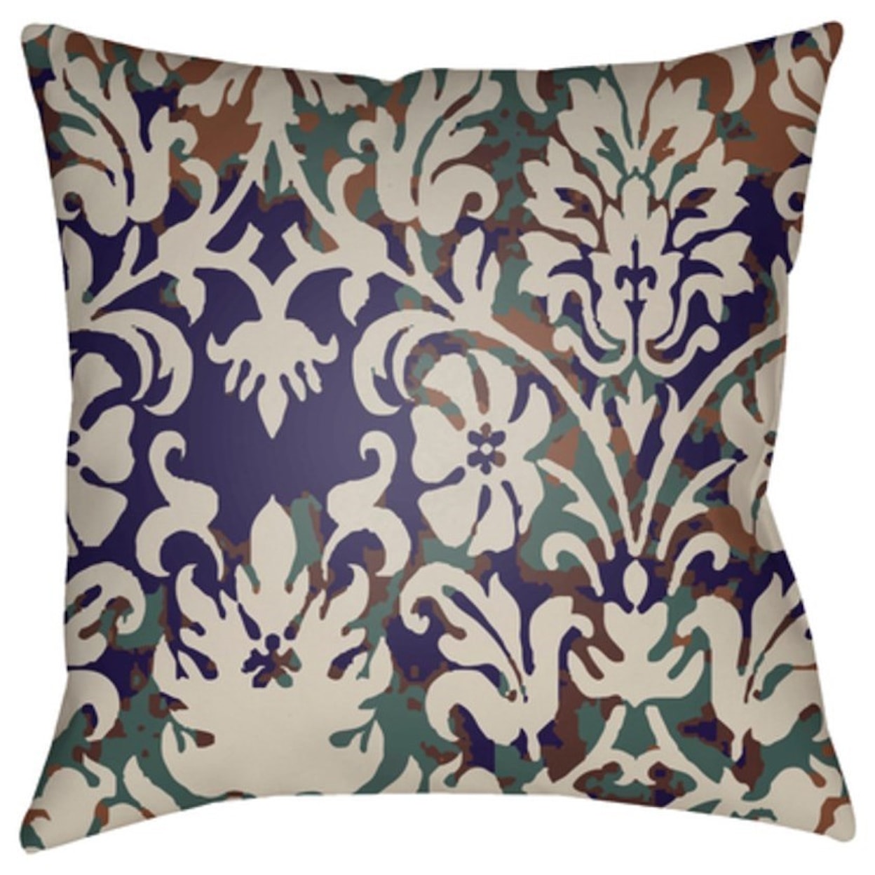 Surya Moody Damask Pillow