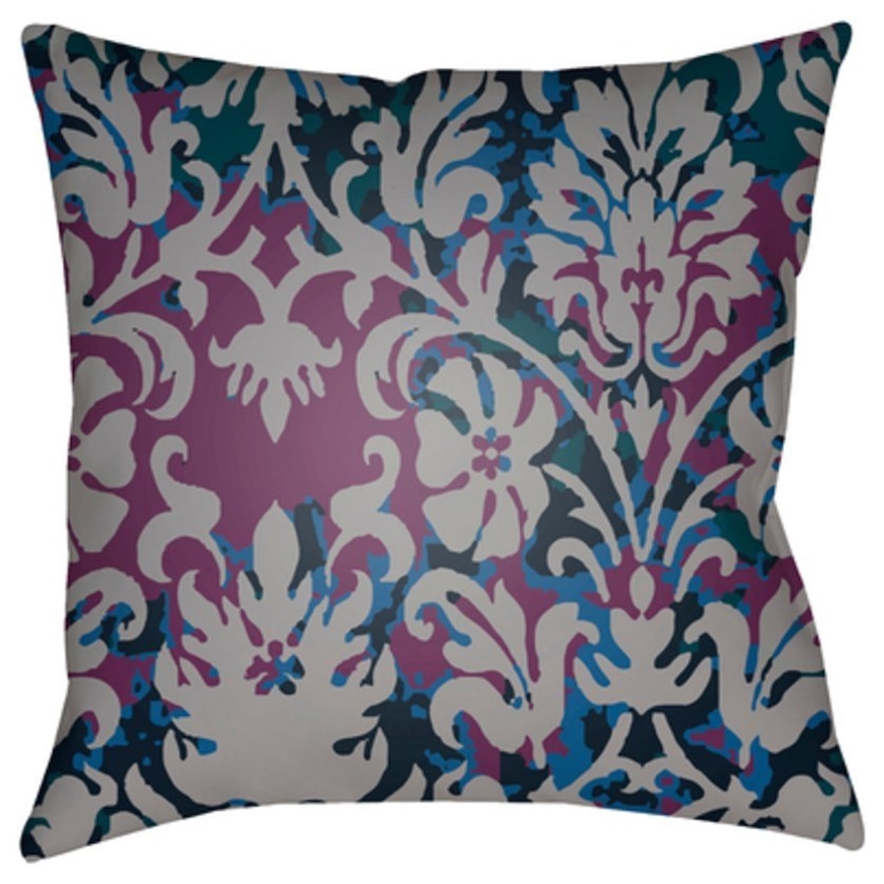 Surya Moody Damask Pillow