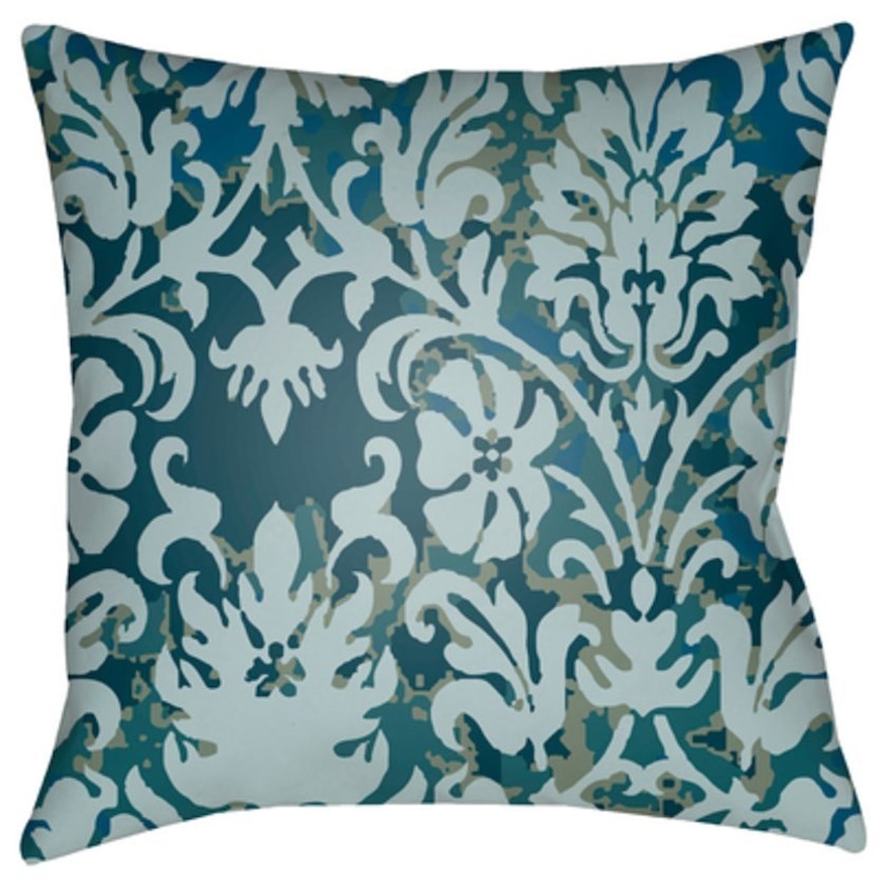 Surya Moody Damask Pillow