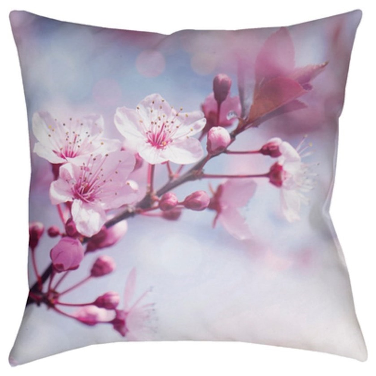 Surya Moody Floral Pillow