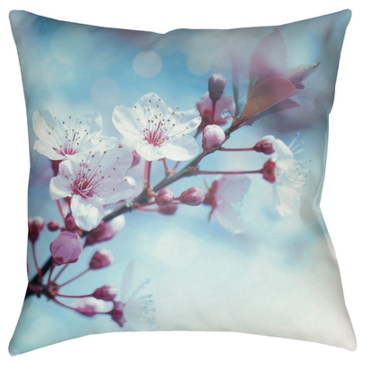 Surya Moody Floral Pillow