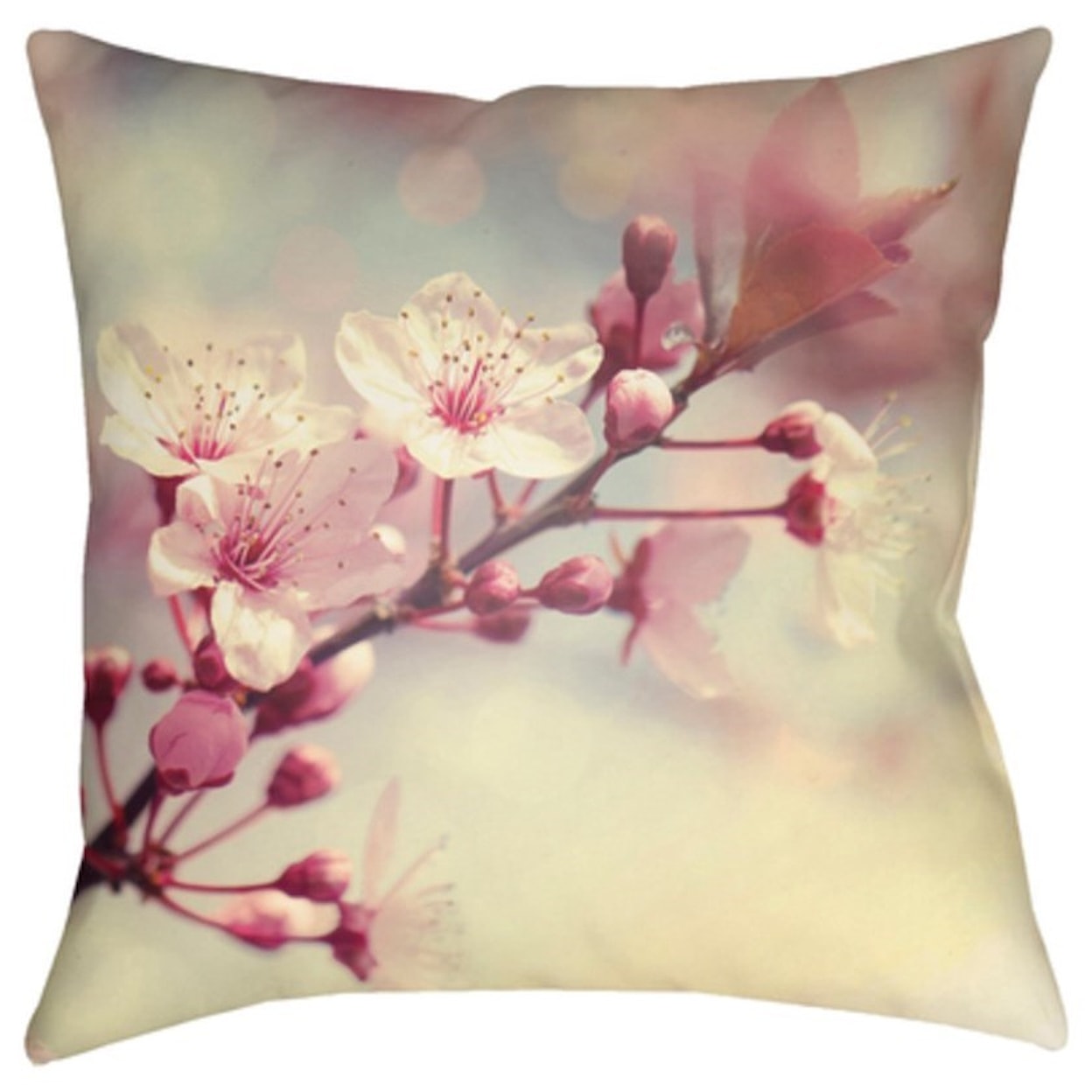 Surya Moody Floral Pillow