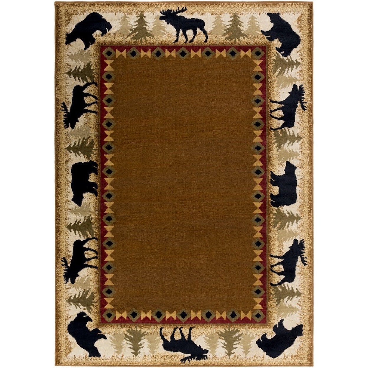 Surya Mountain Home 5'3" x 7'6" Rug