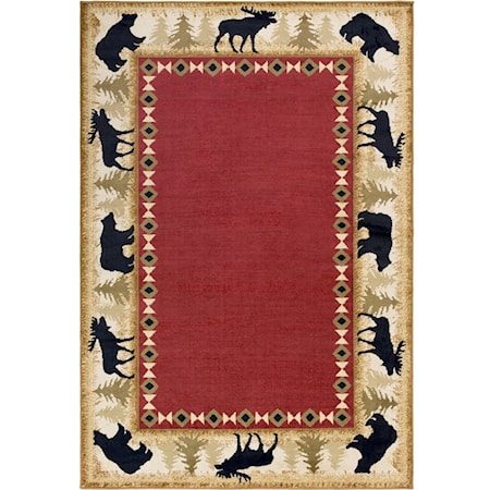 5'3" x 7'6" Rug