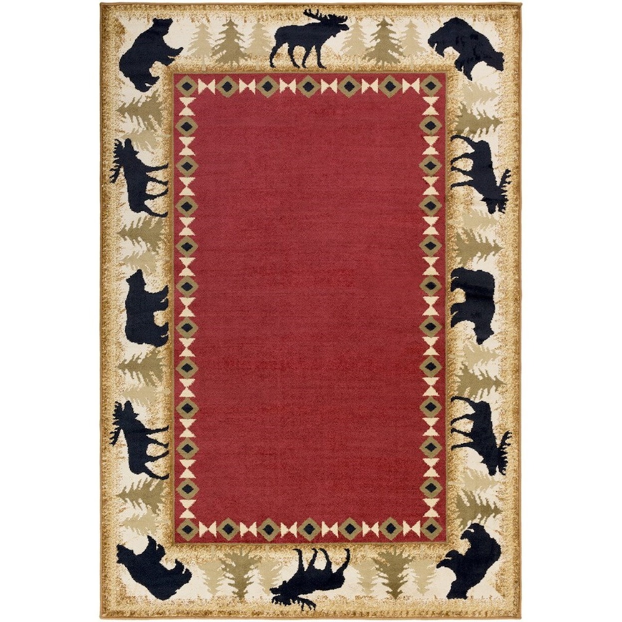 Surya Mountain Home 7'10" x 10'10" Rug