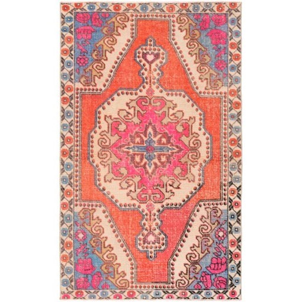 Surya One of a Kind 4'1" x 6'8" Rug