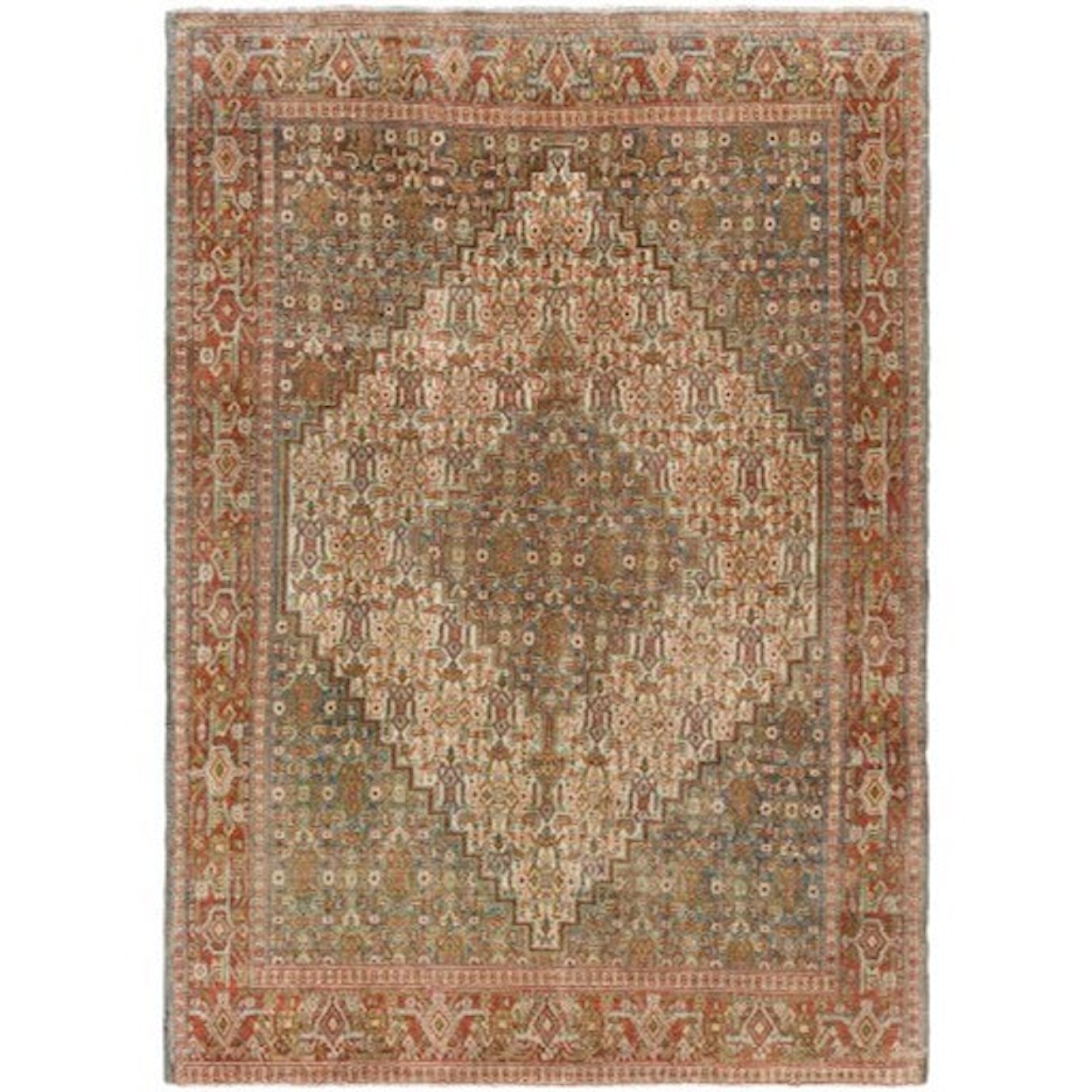 Surya One of a Kind 4'6" x 6'1" Rug