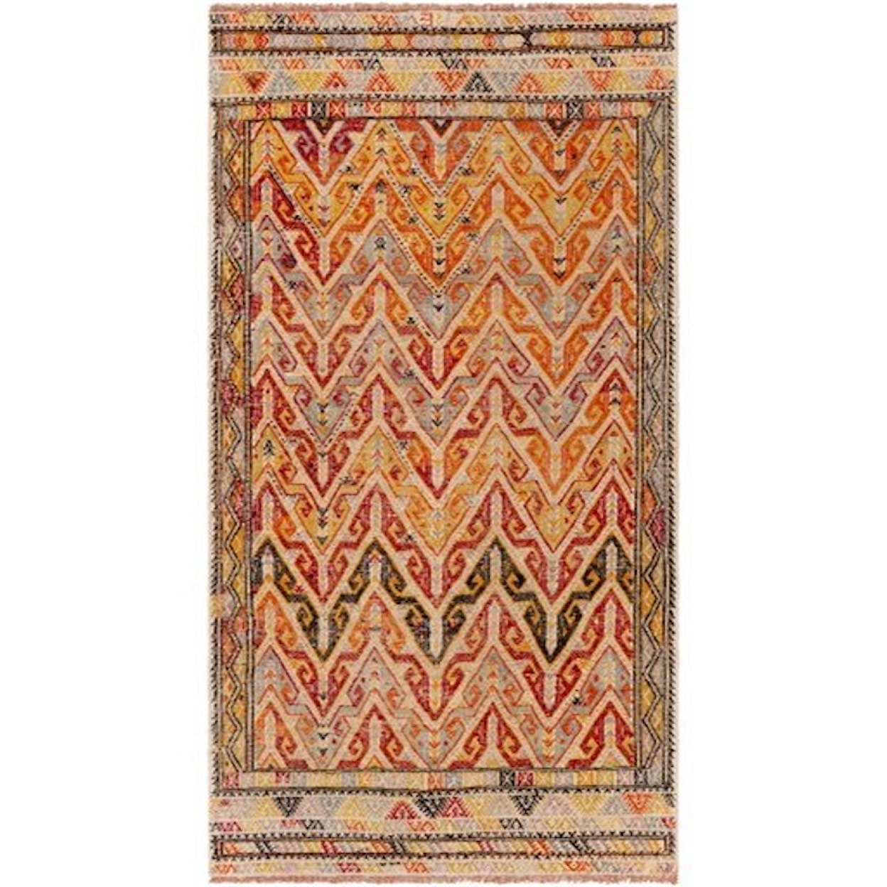 Ruby-Gordon Accents One of a Kind 5'2" x 9'3" Rug