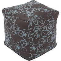 18 x 18 x 18 Cube Pouf