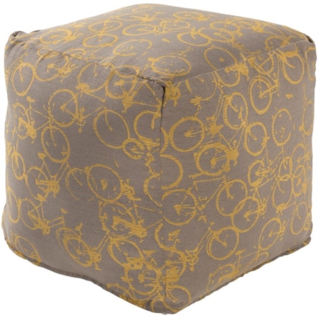 18 x 18 x 18 Cube Pouf