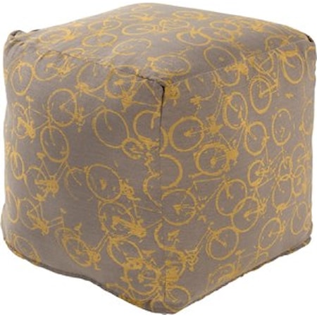 18 x 18 x 18 Cube Pouf