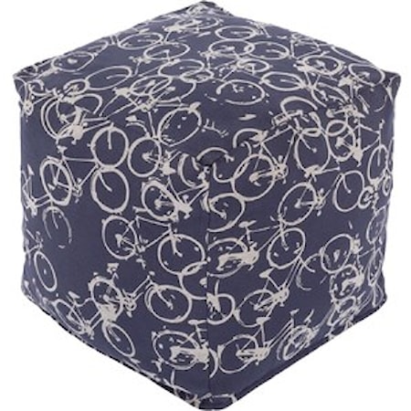 18 x 18 x 18 Cube Pouf