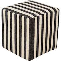 16 x 16 x 18 Cube Pouf