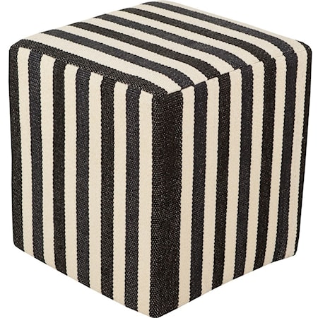 16 x 16 x 18 Cube Pouf