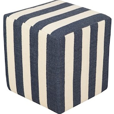 16 x 16 x 18 Cube Pouf